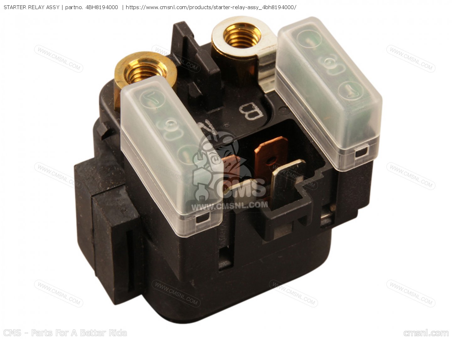 4BH8194000 Starter Relay Assy Yamaha buy the 4BH819400000 at CMSNL