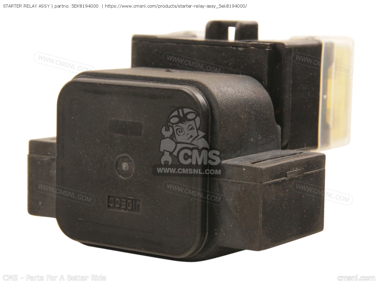 STARTER RELAY ASSY for TW125 2001 5EK5 GREECE 115EK300E1 order at CMSNL