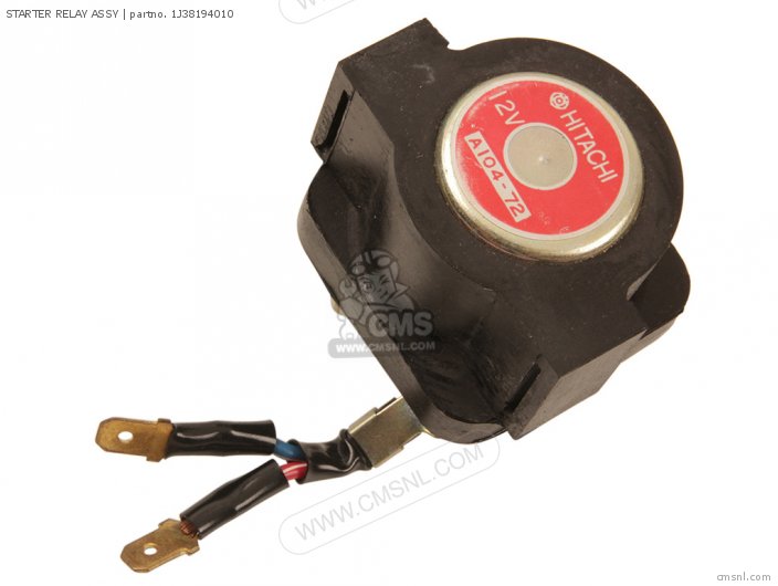 Yamaha STARTER RELAY ASSY 1J38194010