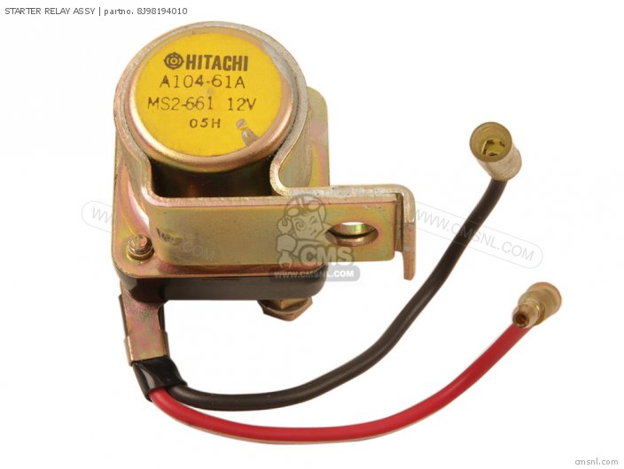 8J98194010 Starter Relay Assy Yamaha buy the 8J9819401000 at CMSNL
