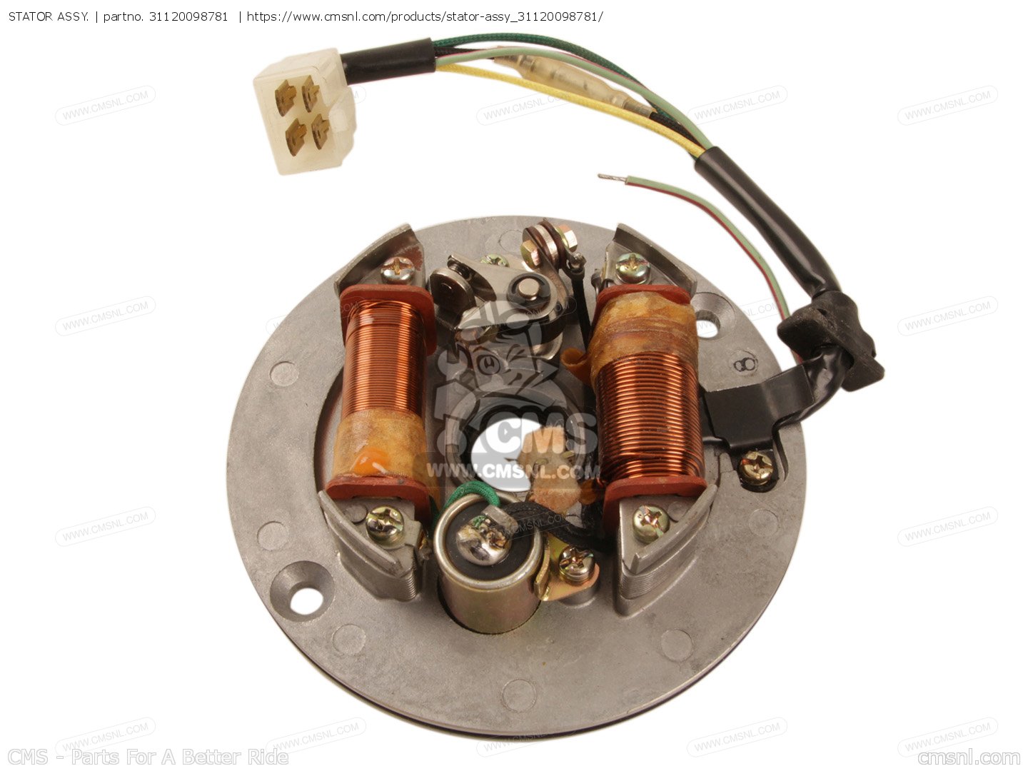 Stator plug For the Honda CT70 K0-1979 & Z50 K0-78***does not include  rubber boot repair – CHP Motorsports