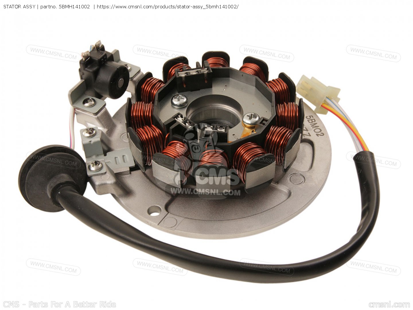 5BMH141002: STATOR ASSY Yamaha - buy the 5BM-H1410-02-00 at 5BMH141002: STATOR ASSY Yamaha - buy the 5BM-H1410-02-00 at