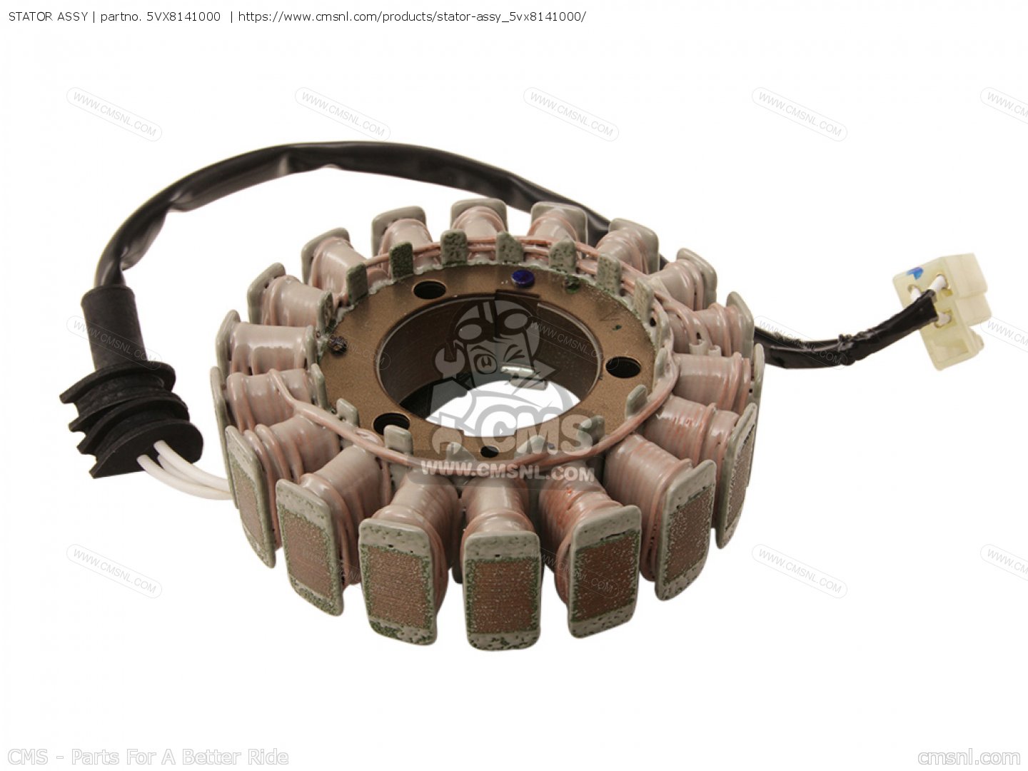 5VX8141000: Stator Assy Yamaha - buy the 5VX-81410-00-00 at