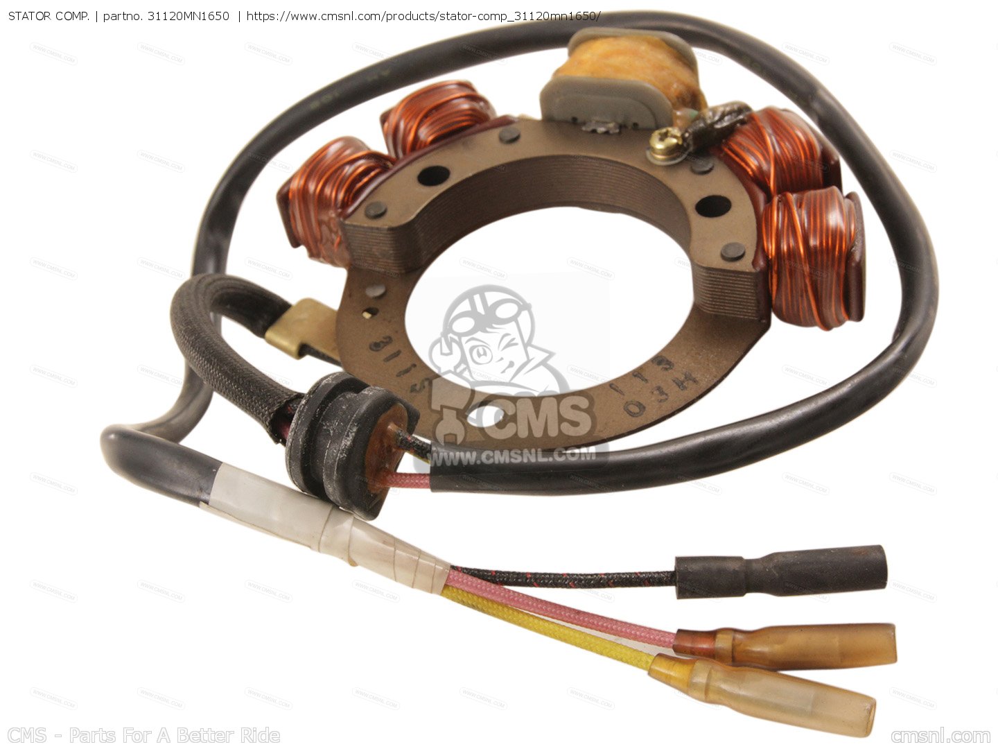 STATOR COMP. for XR600R 1990 (L) GENERAL EXPORT / KPH order at CMSNL