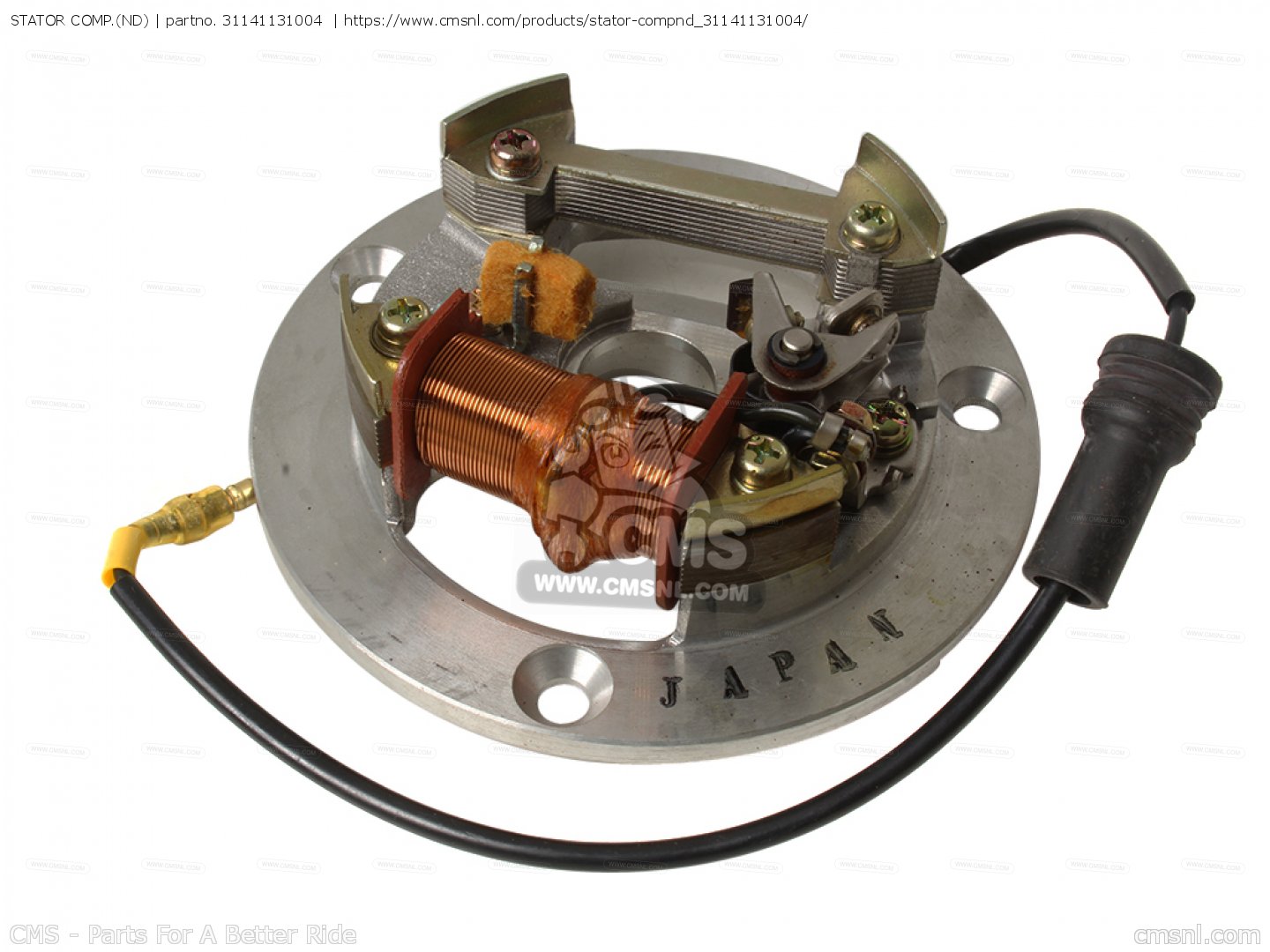 STATOR COMP.(ND) for MR50 ELSINORE 1974 K0 USA - order at CMSNL