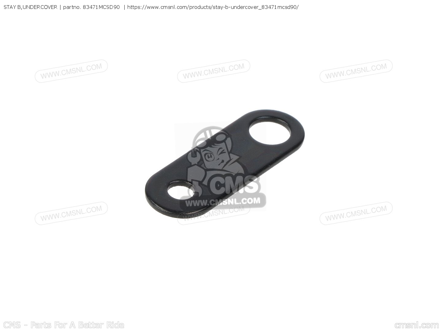 83471MCSD90 Stay B,undercover Honda buy the 83471MCSD90 at CMSNL