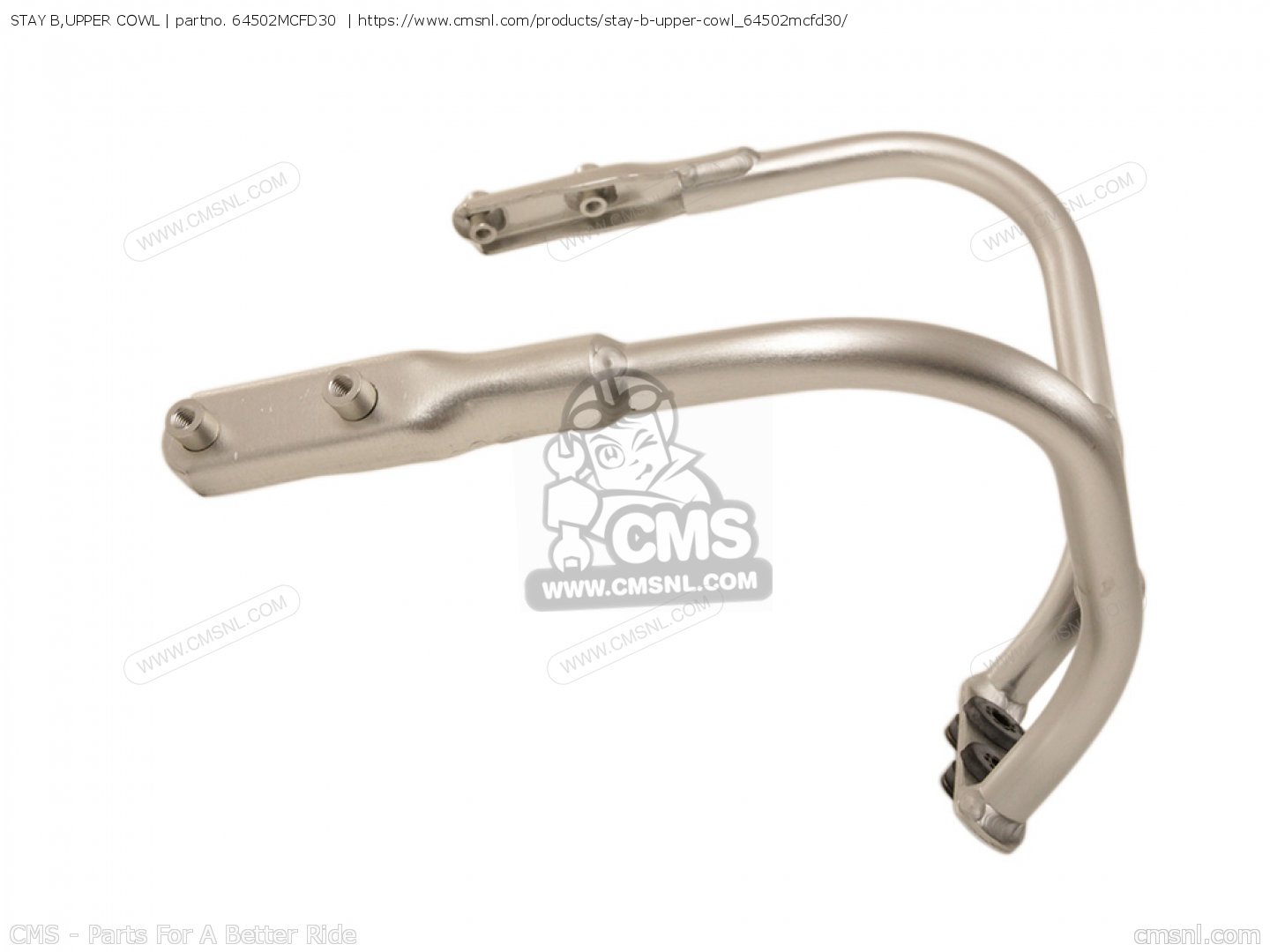 64502MCFD30: STAY B,UPPER COWL Honda - buy the 64502-MCF-D30