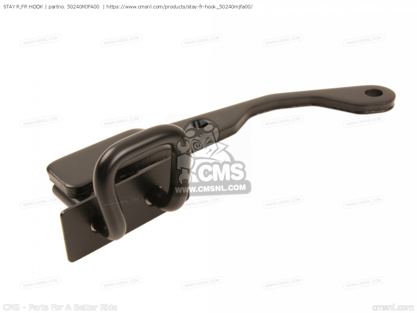 50240MJFA00: STAY R,FR HOOK Honda - buy the 50240-MJF-A00 at CMSNL
