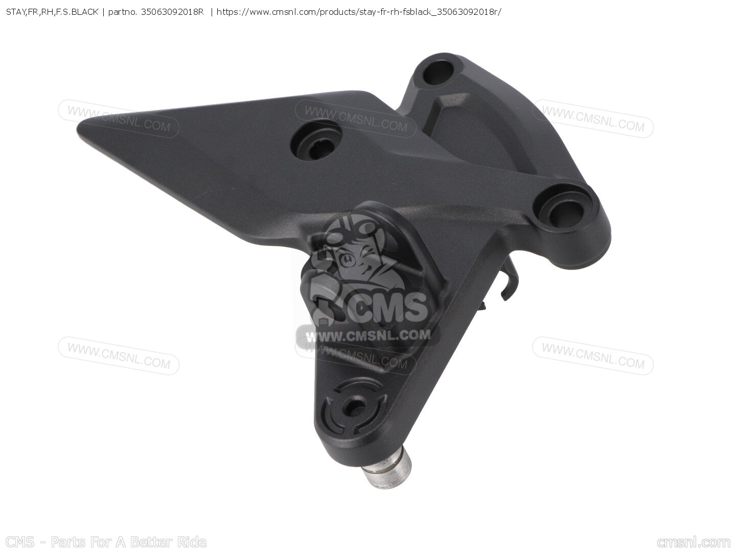 35063092018R: STAY,FR,RH,F.S.BLACK Kawasaki - buy the 35063