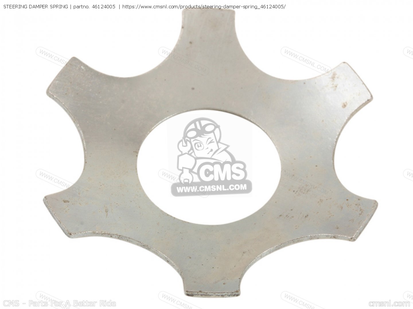 46124005: Steering Damper Spring Kawasaki - buy the 46124-005 at CMSNL
