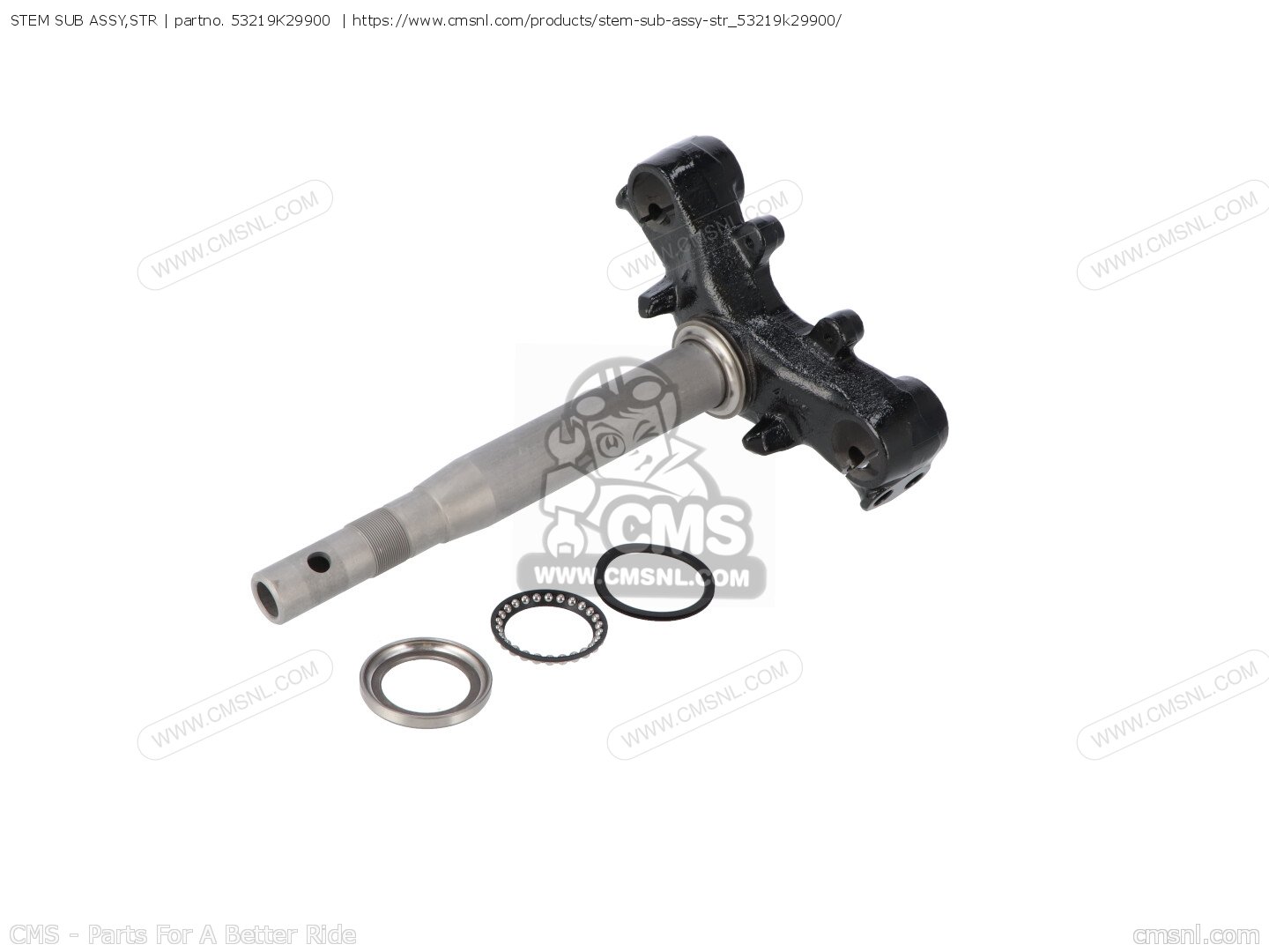 ホンダ ステムサブアッセンブリ 53219-K2E-T00 Genuine honda spare part 53219-K60-T00, STEM SUB ASSY,STRG