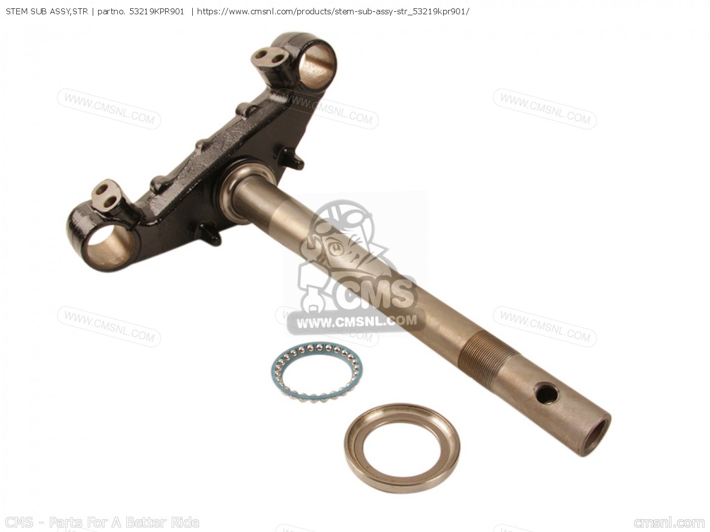 53219KPR901: Stem Sub Assy,str Honda - buy the 53219-KPR-901 at CMSNL