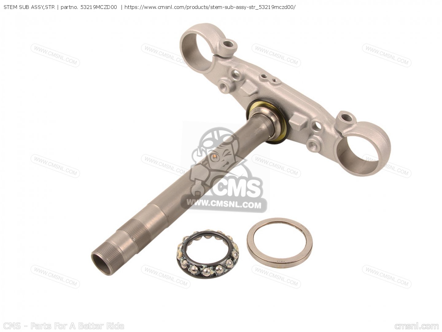 連絡 CBR 車用品・バイク用品 HONDA ホンダ純正部品 STEM SUB ASSY,STR
