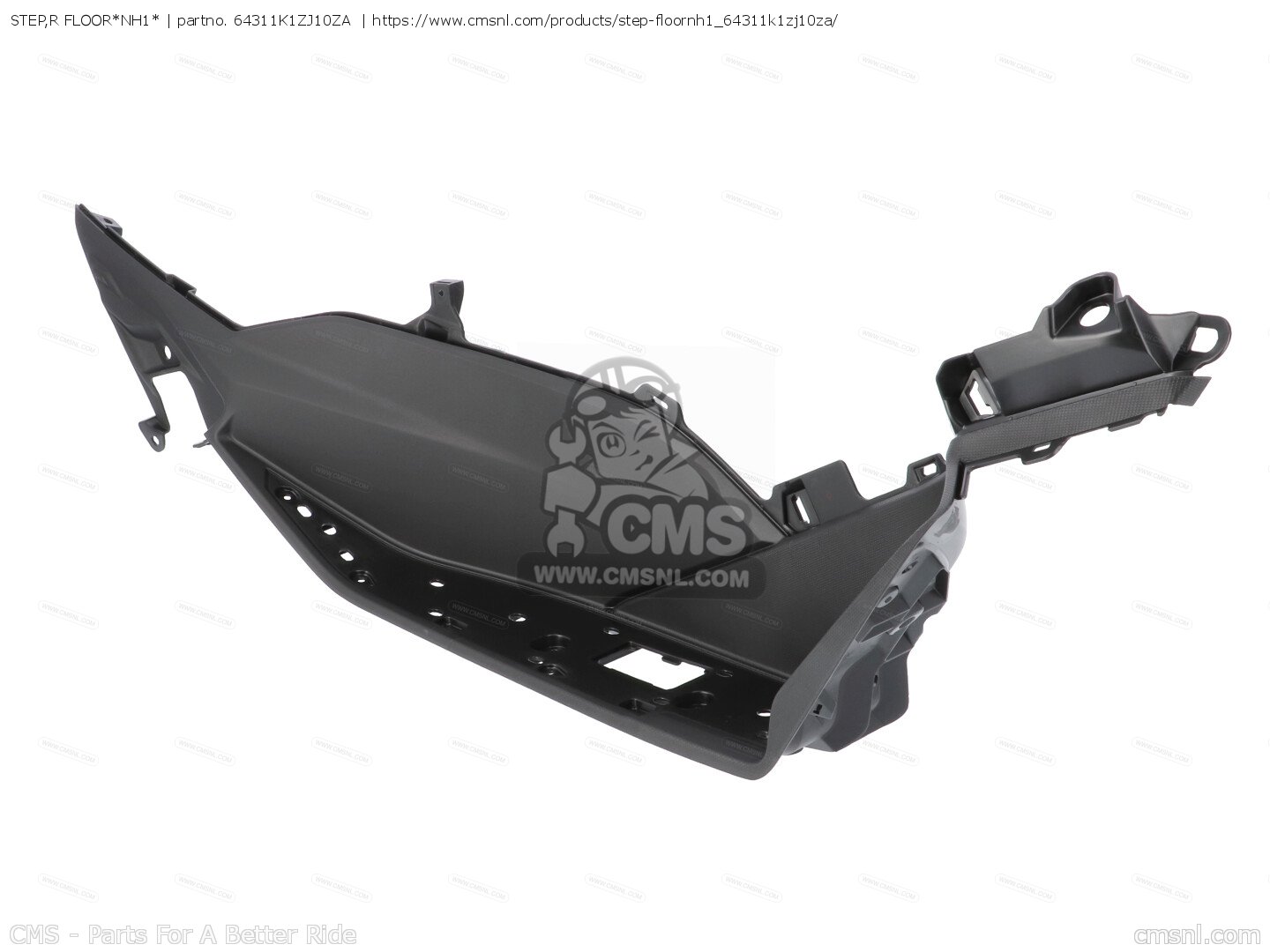 64311K1ZJ10ZA: STEP,R FLOOR*NH1* Honda - buy the 64311-K1Z