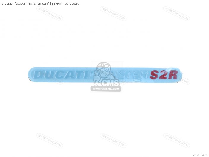 DUCATI MONSTER S2R STICKERS