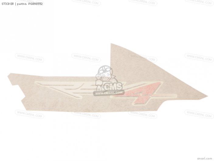 Piaggio Group STICKER PG898552 Piaggio Group STICKER PG898552
