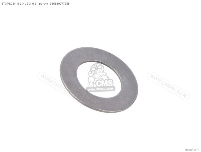 GASGAS STOP DISK 8,1 X 15 X 0,5 58038007755B