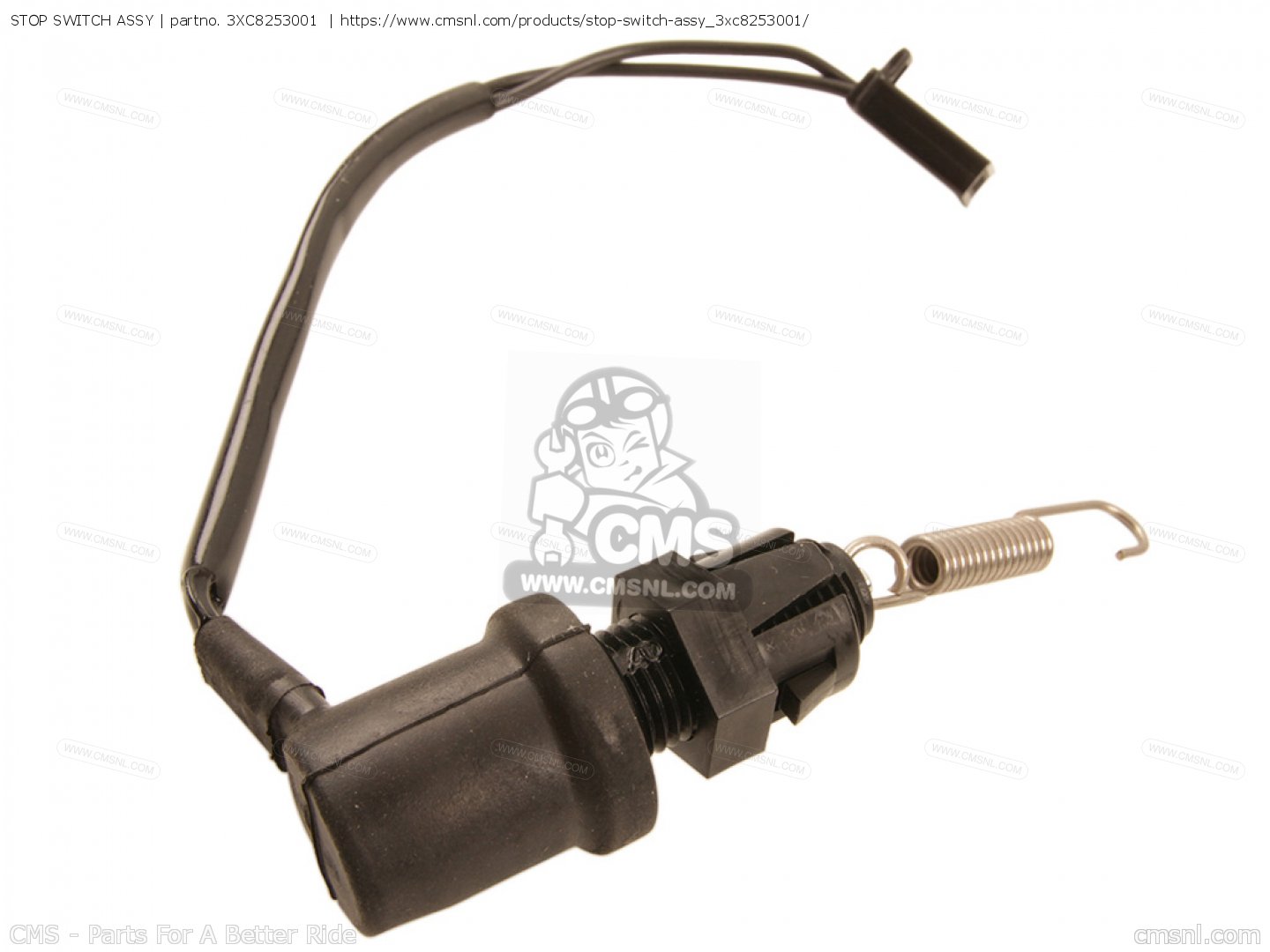 3XC8253001 Stop Switch Assy Yamaha buy the 3XC8253001 at CMSNL