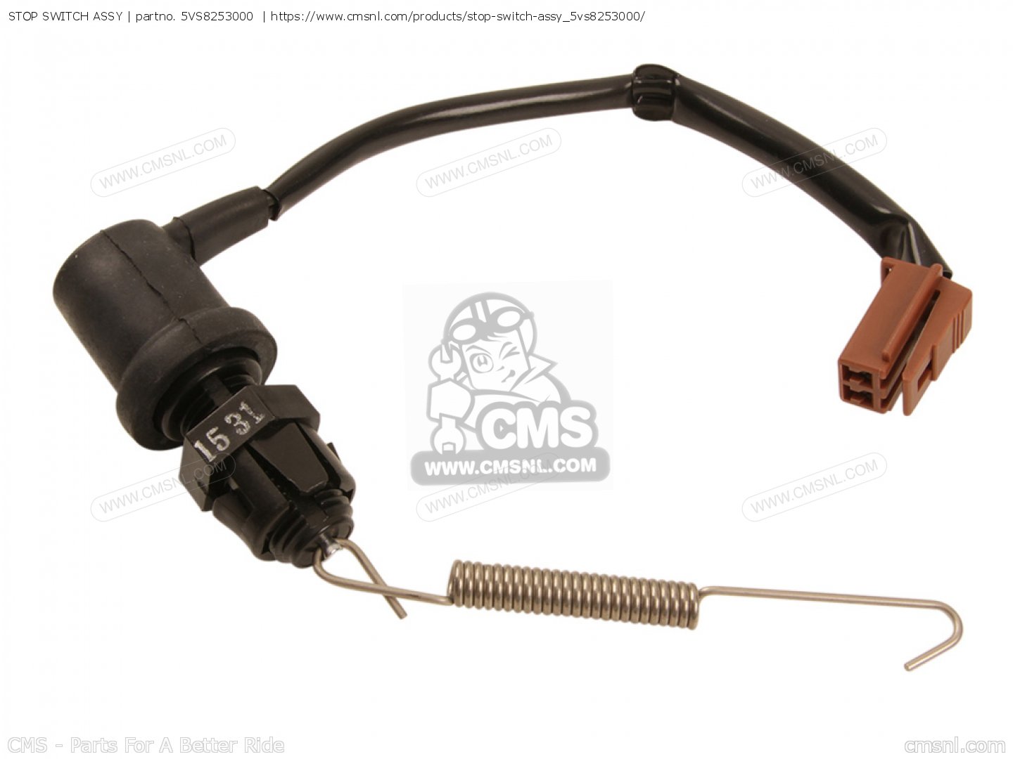 5VS8253000 Stop Switch Assy Yamaha buy the 5VS8253000 at CMSNL