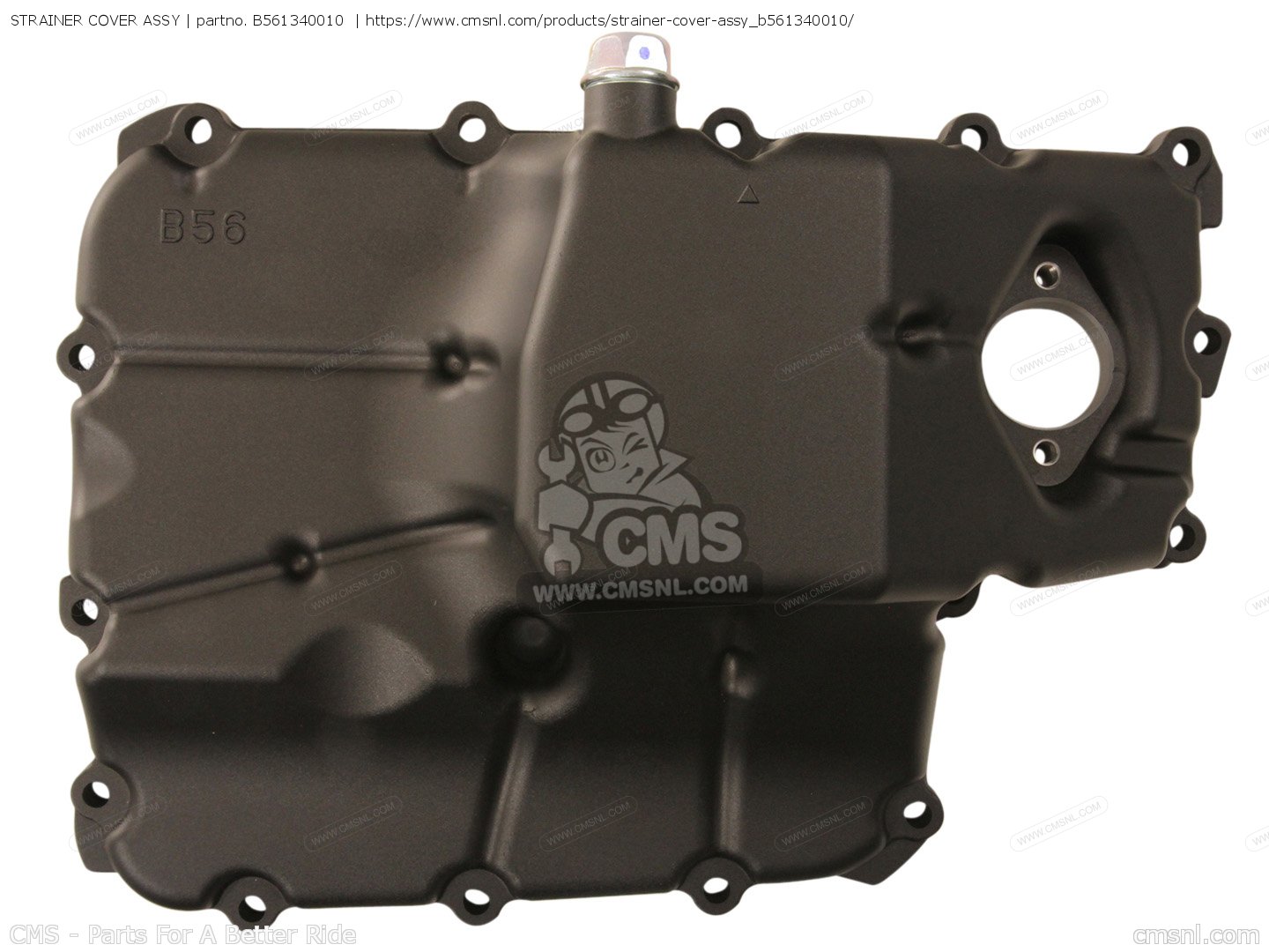 B561340010: Strainer Cover Assy Yamaha - buy the B56-13400-10-00 