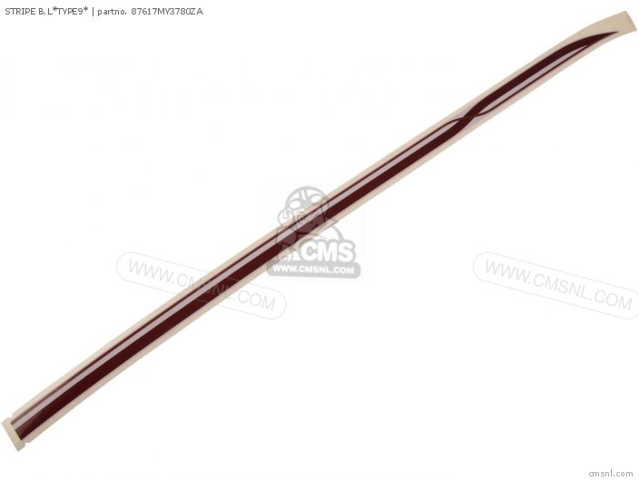 Honda STRIPE B,L*TYPE9* 87617MY3780ZA