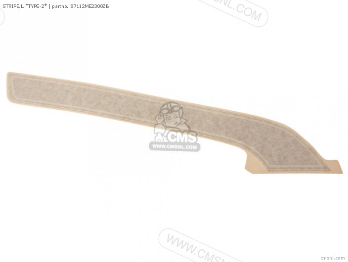 Honda STRIPE,L.*TYPE-2* 87112ME2300ZB Honda STRIPE,L.*TYPE-2* 87112ME2300ZB