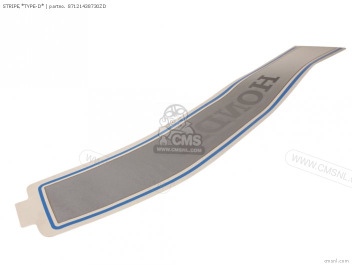 Honda STRIPE,*TYPE-D* 87121438730ZD Honda STRIPE,*TYPE-D* 87121438730ZD