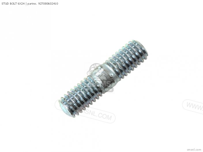 Honda STUD BOLT 6X24 927080602410 Honda STUD BOLT 6X24 927080602410