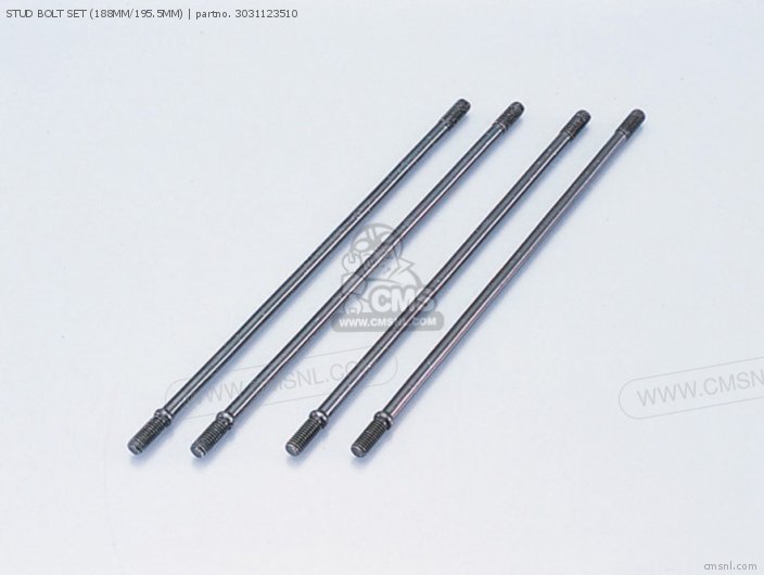 Kitaco STUD BOLT SET (188MM/195.5MM) 3031123510 Kitaco STUD BOLT SET (188MM/195.5MM) 3031123510