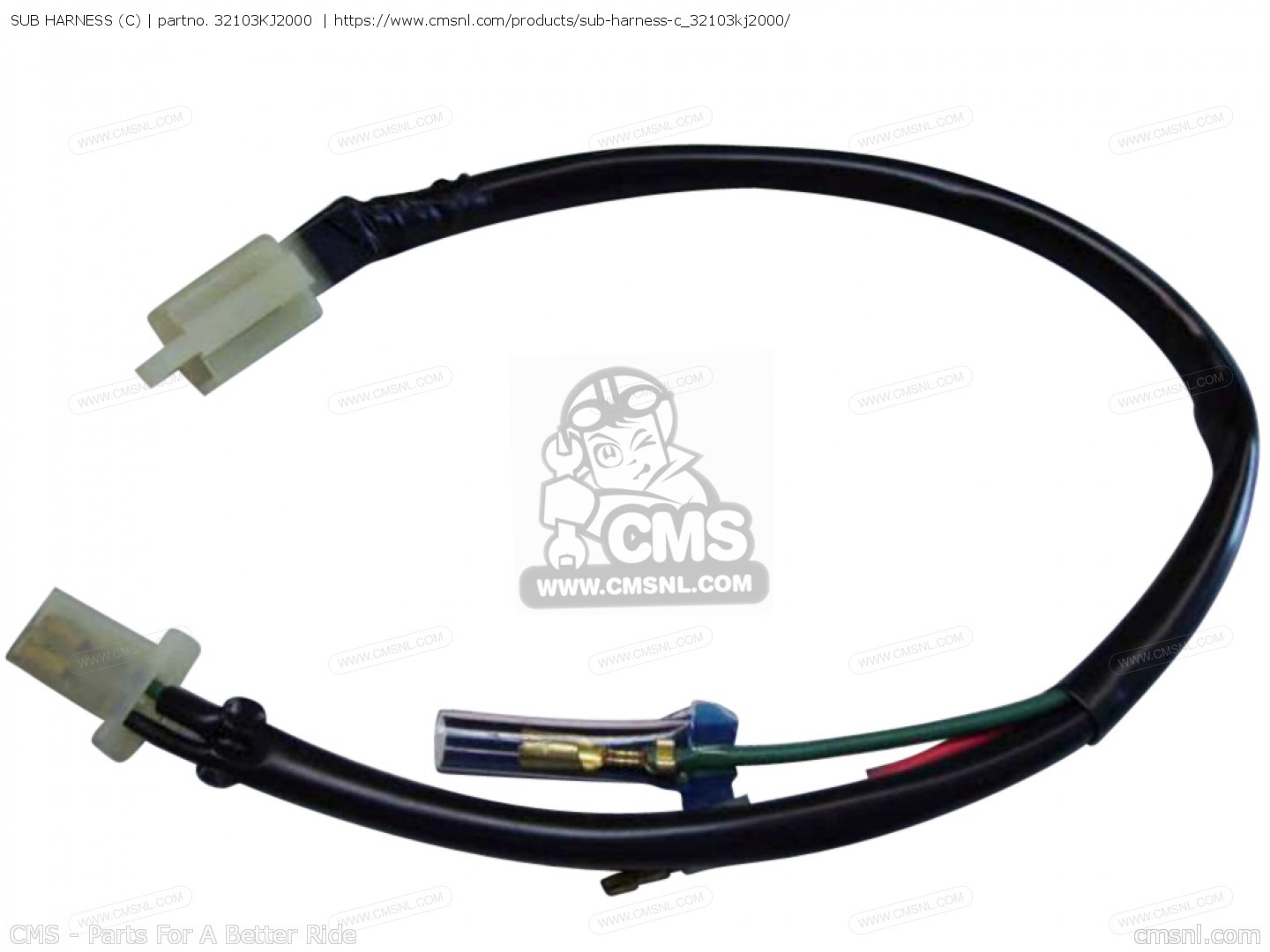 32103KJ2000 Sub Harness (c) Honda buy the 32103KJ2000 at CMSNL