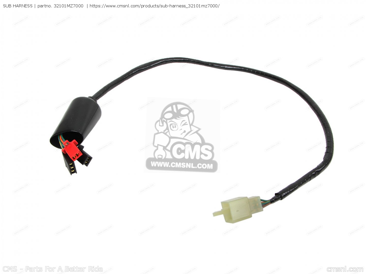 32101MZ7000 Sub Harness Honda buy the 32101MZ7000 at CMSNL