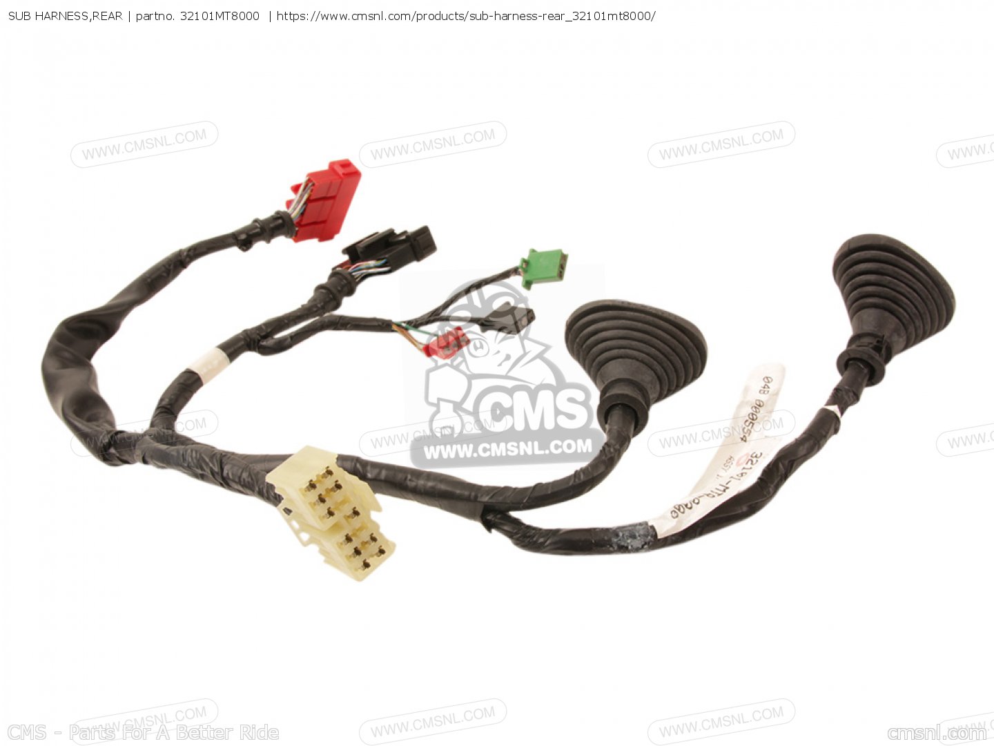 32101MT8000 Sub Harness,rear Honda buy the 32101MT8000 at CMSNL