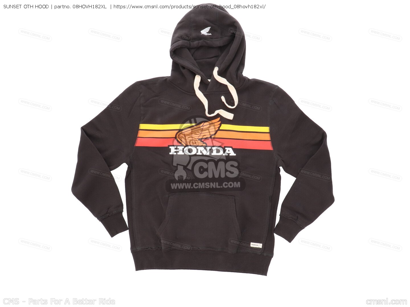 08HOVH182XL: SUNSET OTH HOOD Honda buy the 08HOV-H18-2XL at CMSNL