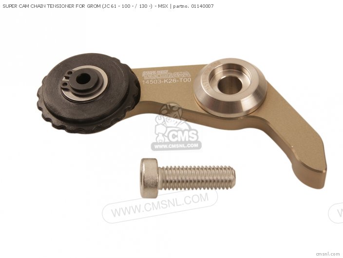 Takegawa SUPER CAM CHAIN TENSIONER FOR GROM (JC 61 - 100 - / 130 -) - MSX 01140007 Takegawa SUPER CAM CHAIN TENSIONER FOR GROM (JC 61 - 100 - / 130 -) - MSX 01140007