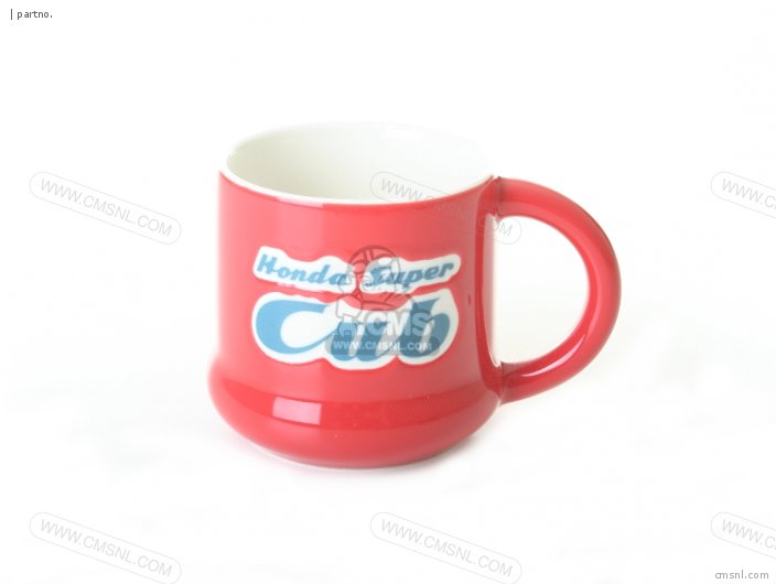 Super Cub Mug, Red photo