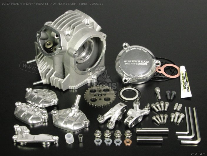 Takegawa SUPER HEAD 4 VALVE+R HEAD KIT FOR MONKEY/CRF 01030116