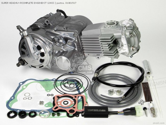 Takegawa SUPER HEAD4V+RCOMPLETE ENGINEKIT 124CC 01001517