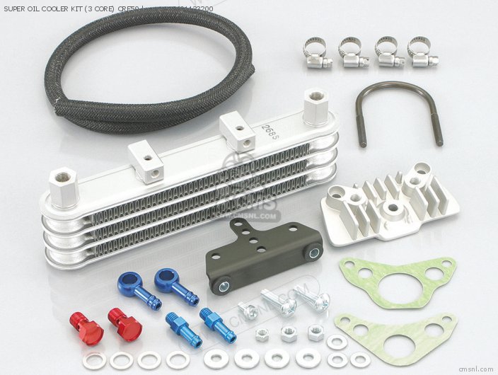 Kitaco SUPER OIL COOLER KIT (3 CORE) CRF50 3601133200