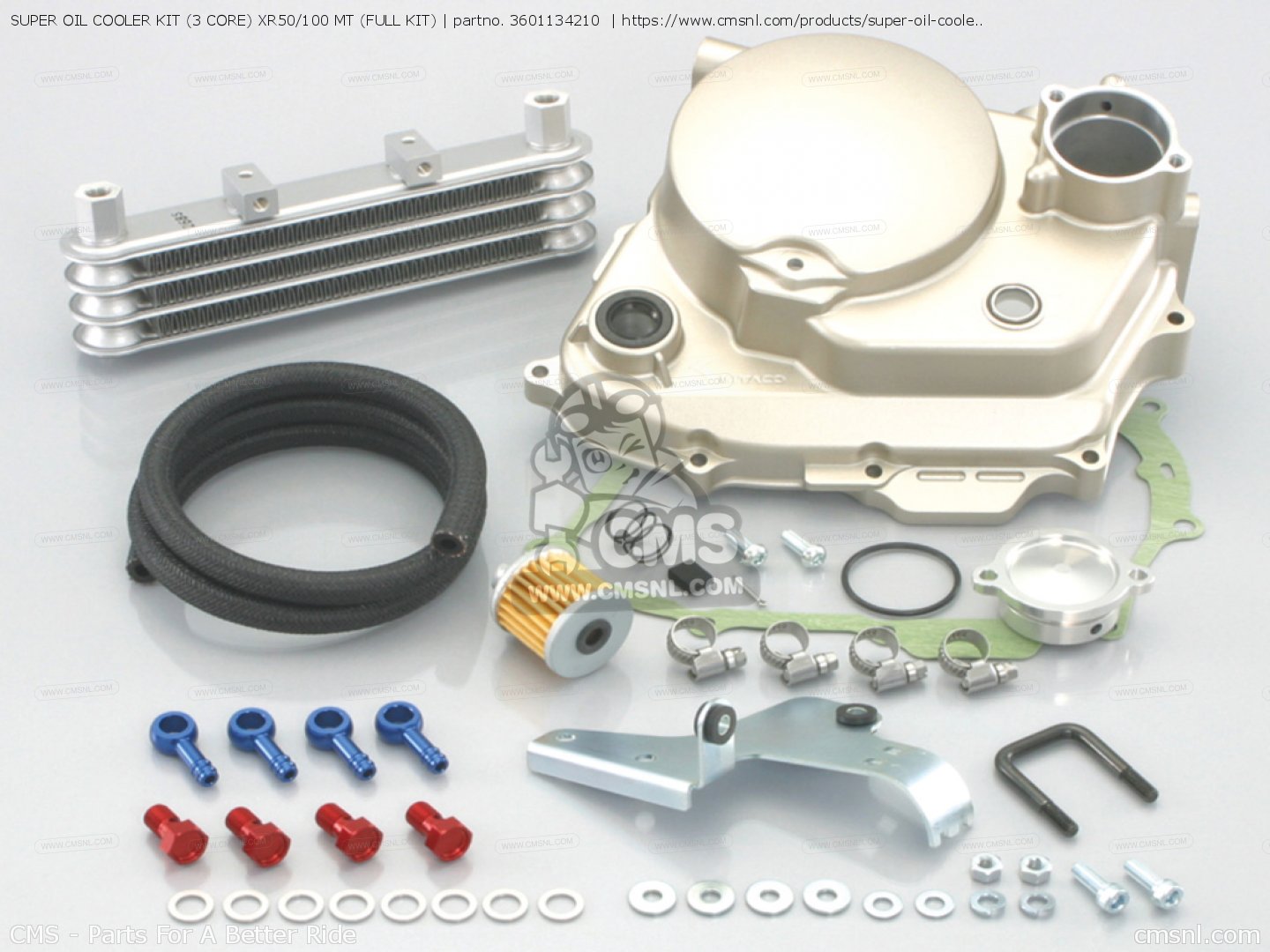 3601134210 Super Oil Cooler Kit (3 Core) Xr50/100 Mt (full Kit) Kitaco