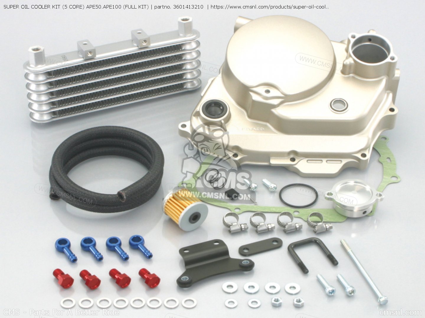 3601413210 Super Oil Cooler Kit (5 Core) Ape50.ape100 (full Kit