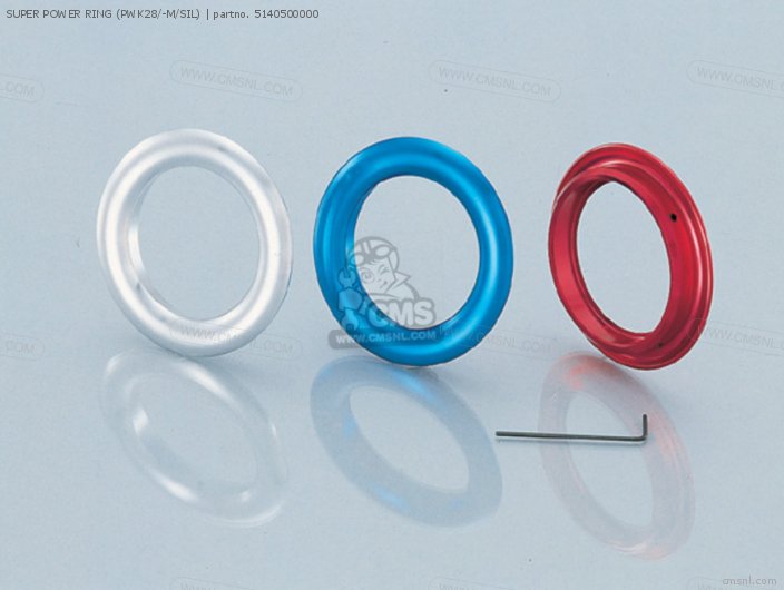 Kitaco SUPER POWER RING (PWK28/-M/SIL) 5140500000