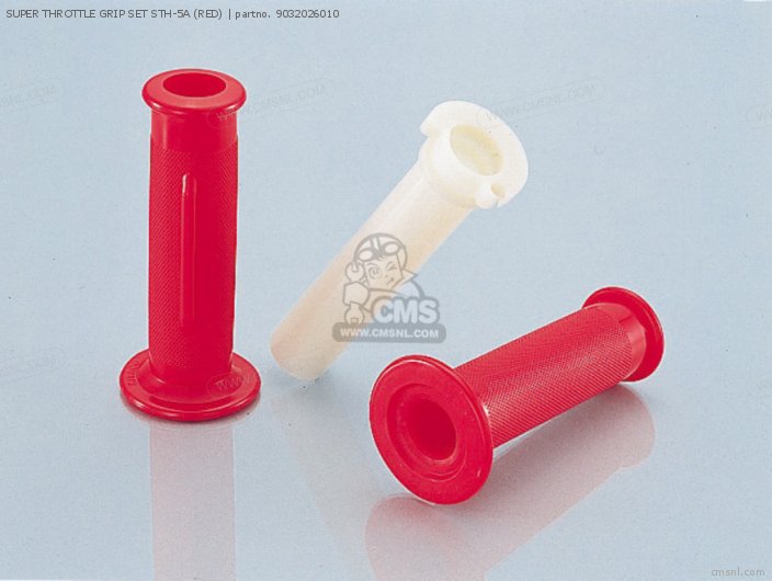 Kitaco SUPER THROTTLE GRIP SET STH-5A (RED) 9032026010