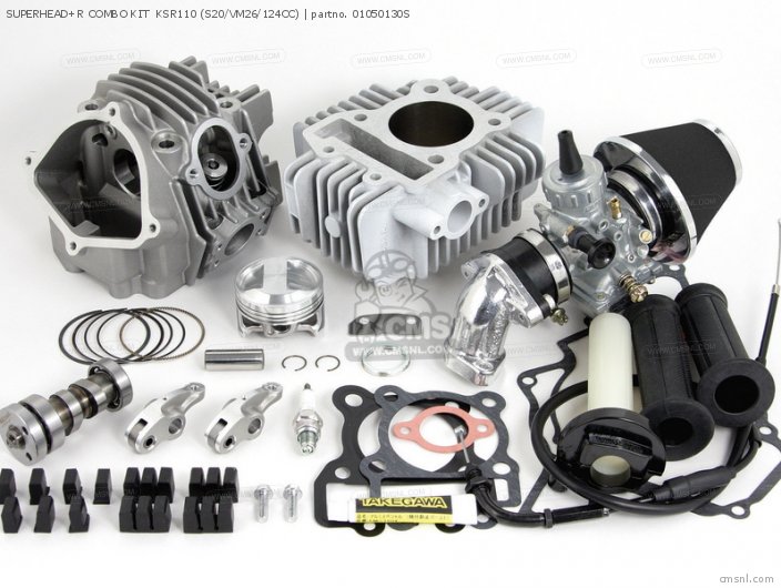 Takegawa SUPERHEAD+R COMBO KIT  KSR110 (S20/VM26/124CC) 01050130S