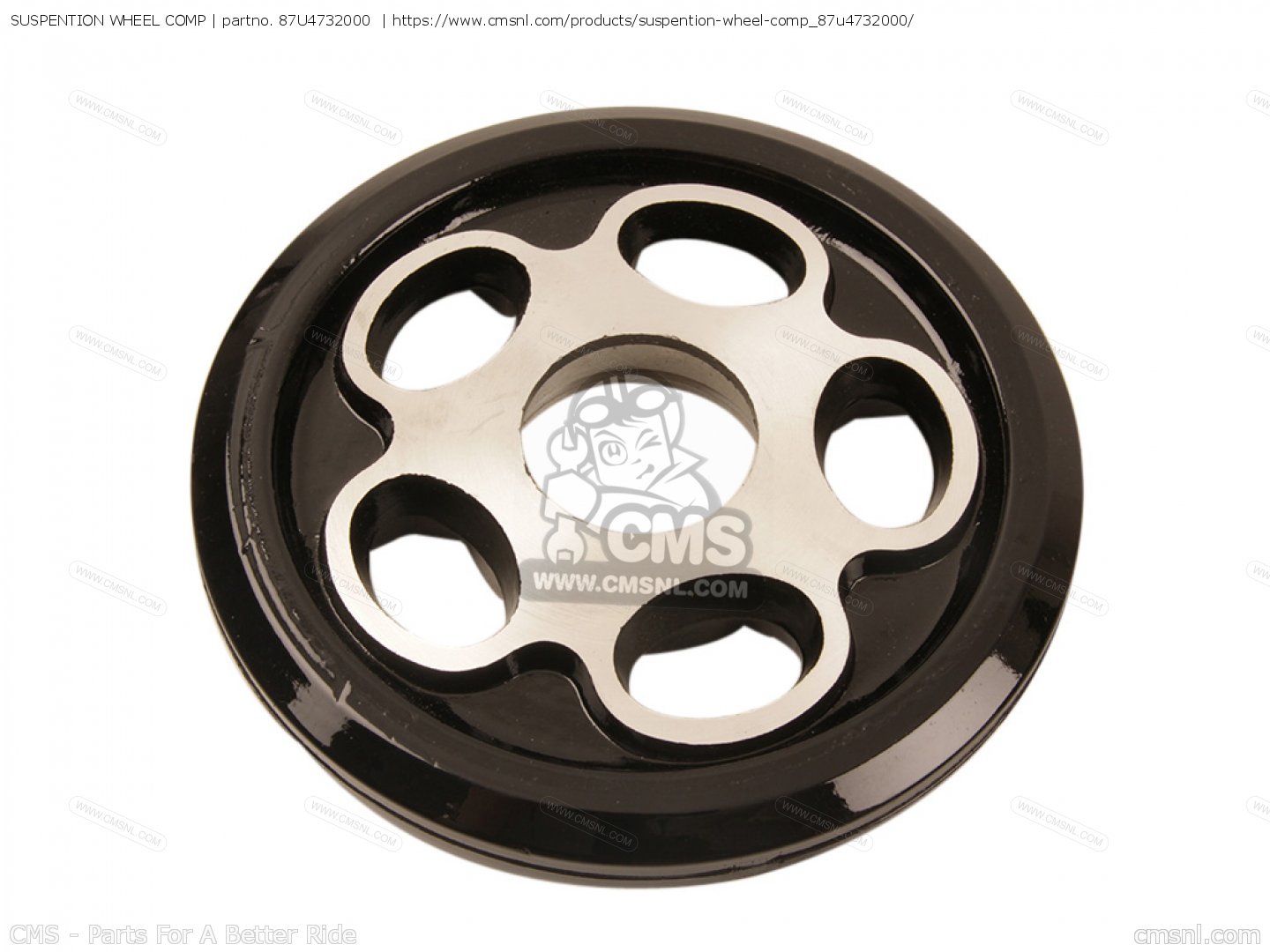 87U4732000: SUSPENTION WHEEL COMP Yamaha - buy the 87U-47320-00-00 at CMSNL