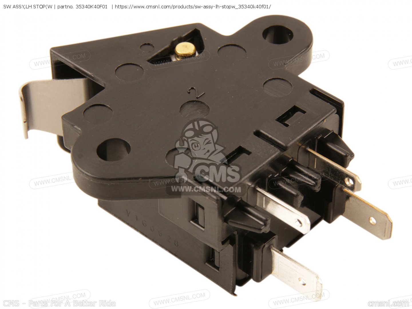 35340K40F01: SW ASSY,LH STOP(W Honda - buy the 35340-K40-F01 35340K40F01: SW ASSY,LH STOP(W Honda - buy the 35340-K40-F01