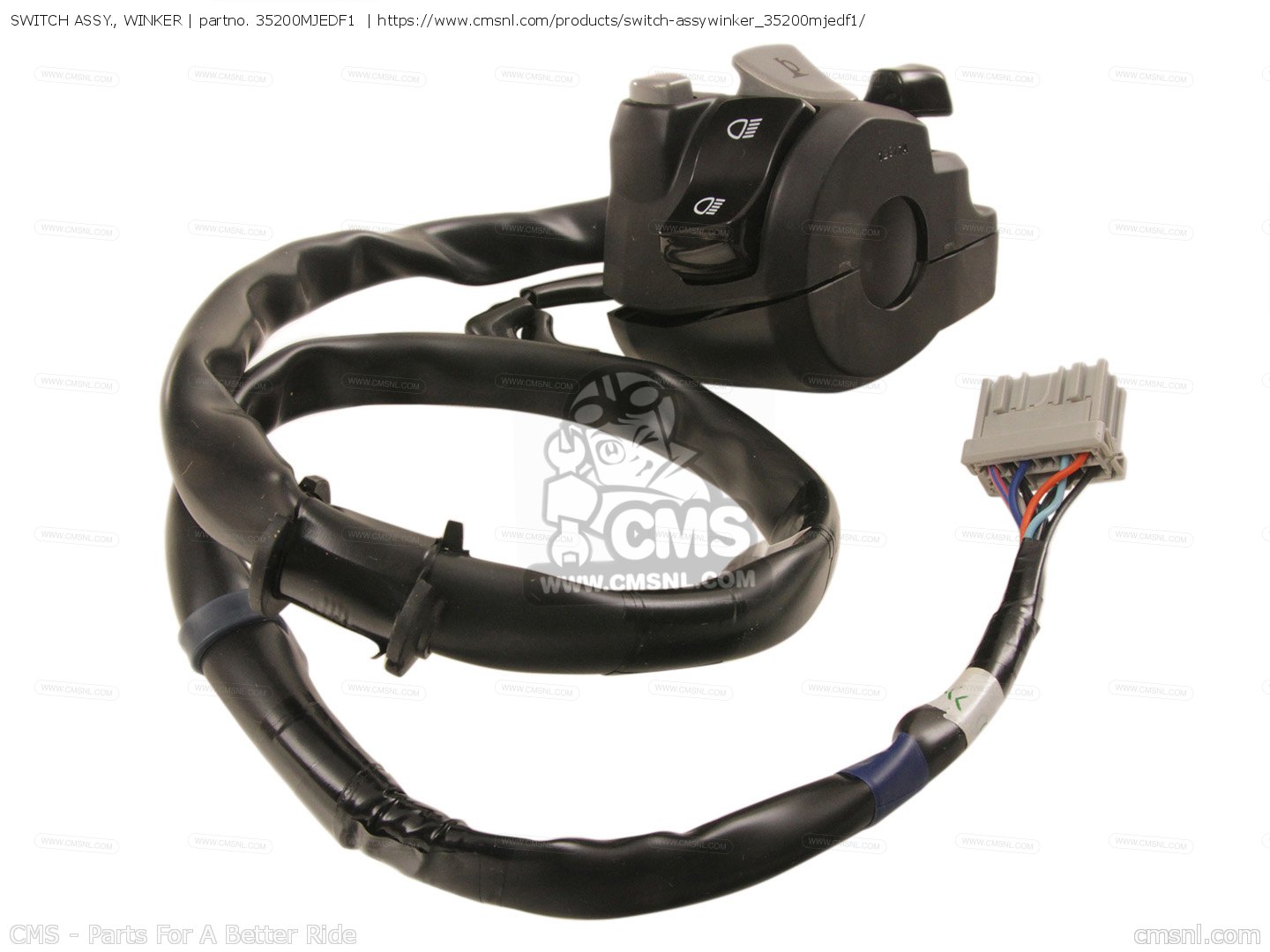 35200MJEDF1: SW ASSY,WINKER Honda - buy the 35200-MJE-DF1 at CMSNL