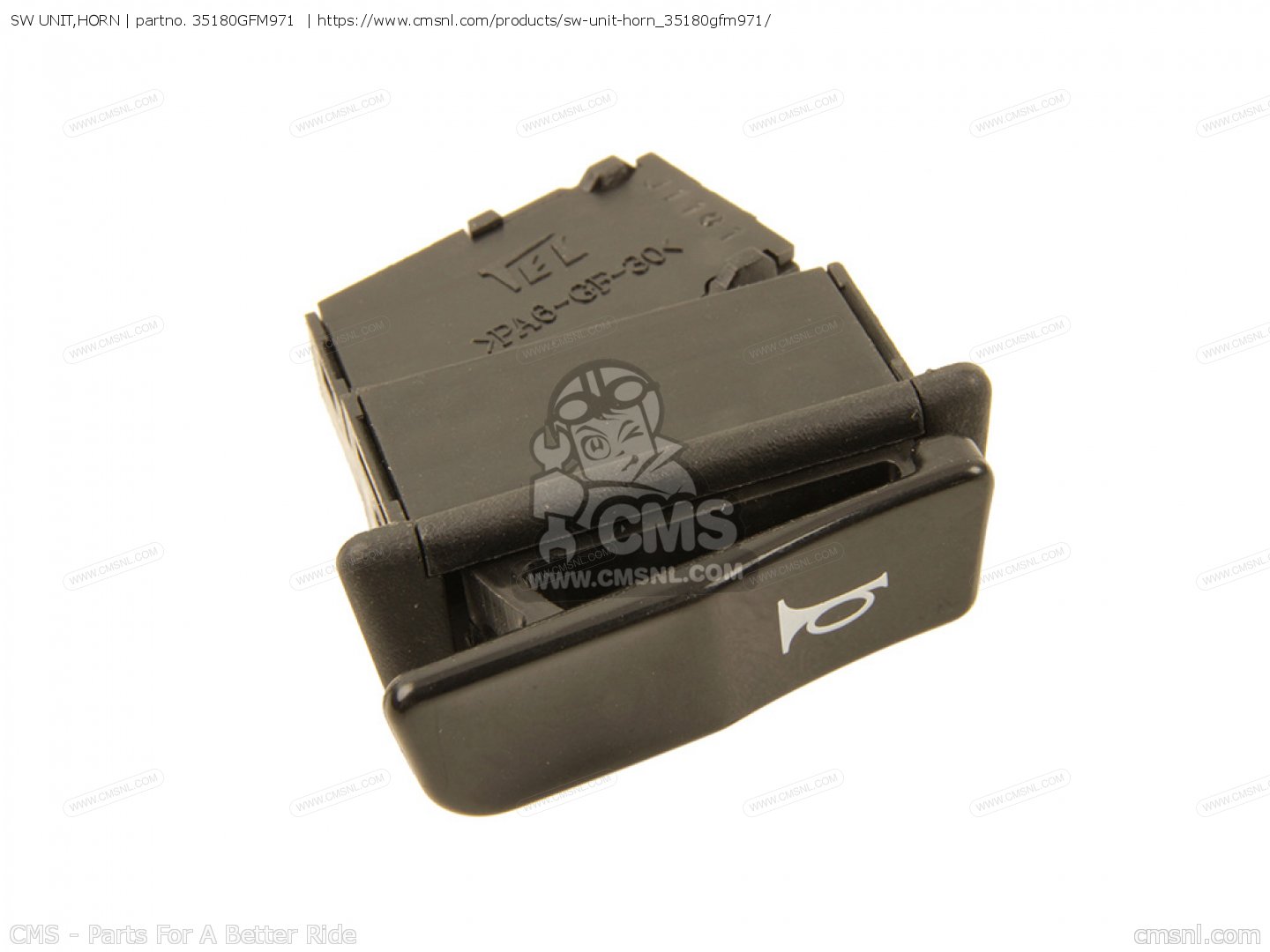 SW UNIT,HORN for NHX110WH LEAD 2010 (A) JAPAN JF19120 order at CMSNL