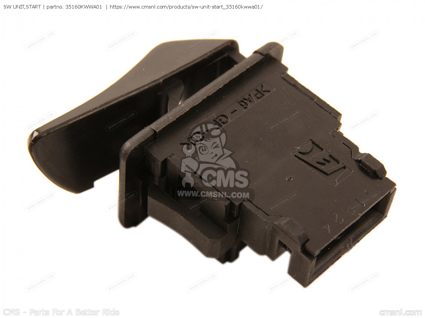 Sw Unit Start 35160KWWA01: SW UNIT,START Honda - buy the 35160-KWW-A01 at CMSNL