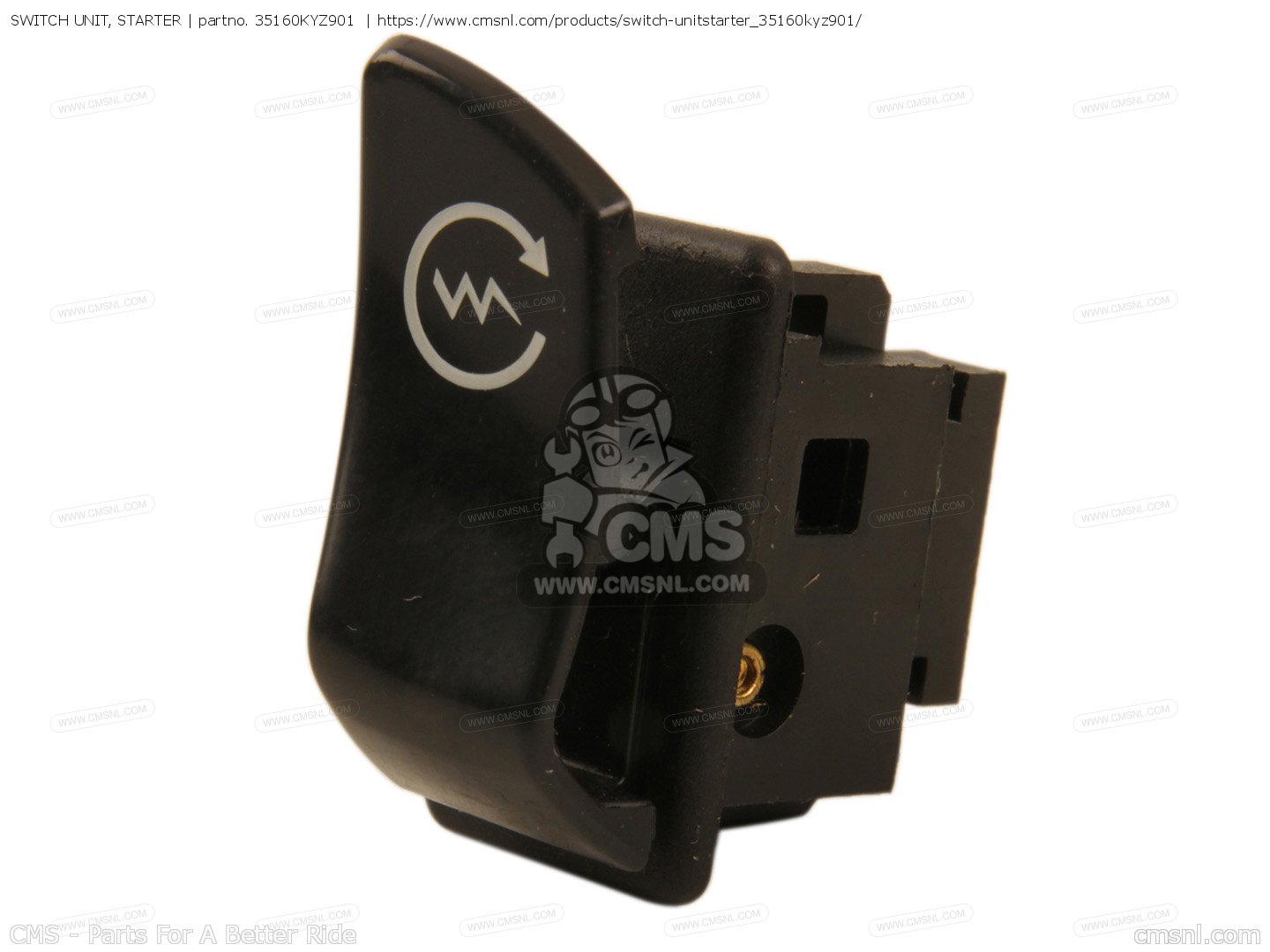 Sw Unit Start 35160KYZ901: SW UNIT,START Honda - buy the 35160-KYZ-901 at CMSNL