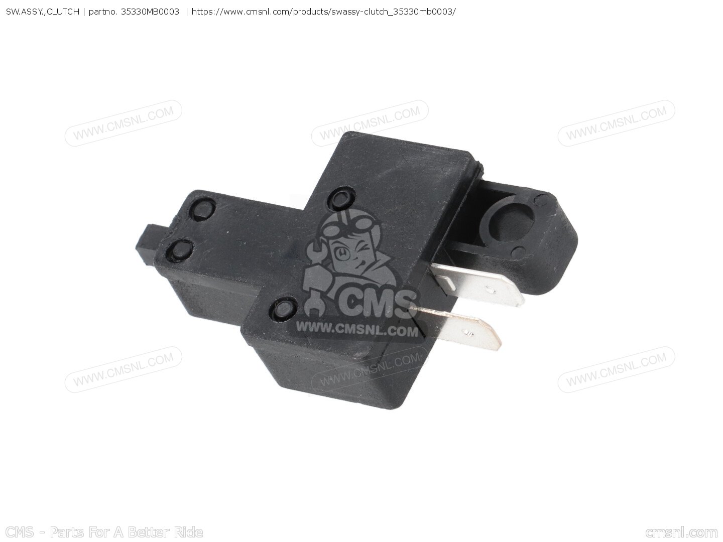 ポッチ③ 35330MB0003: SW.ASSY.,CLUTCH Honda - buy the 35330-MB0-003